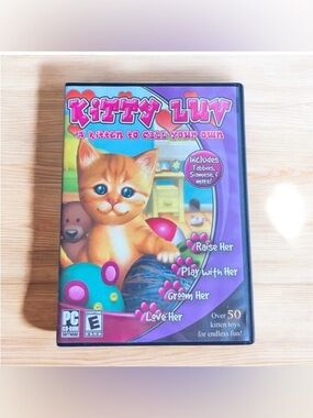 2/$25 Kitty Luv PC Game A Kitten to Call Your Own The Perfect Pet Game